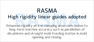 RASMAHigh rigidity linear guides adopted