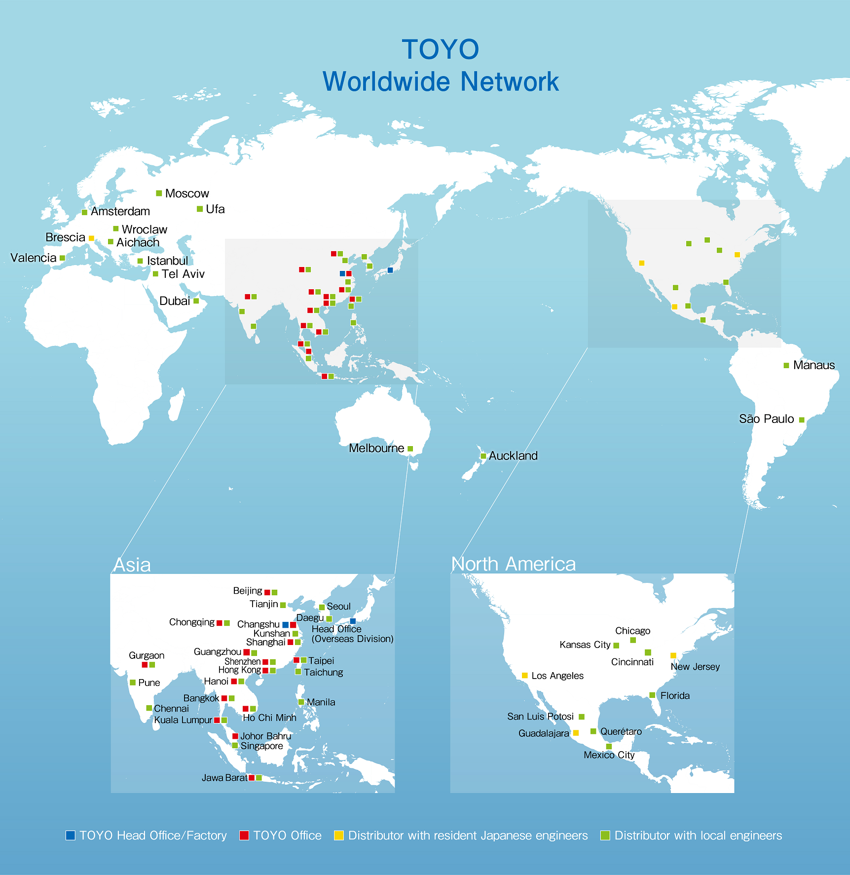 TOYO Worldwide Network